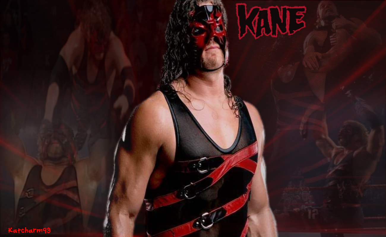 Wwe Half Masked Kane By Katcharm93