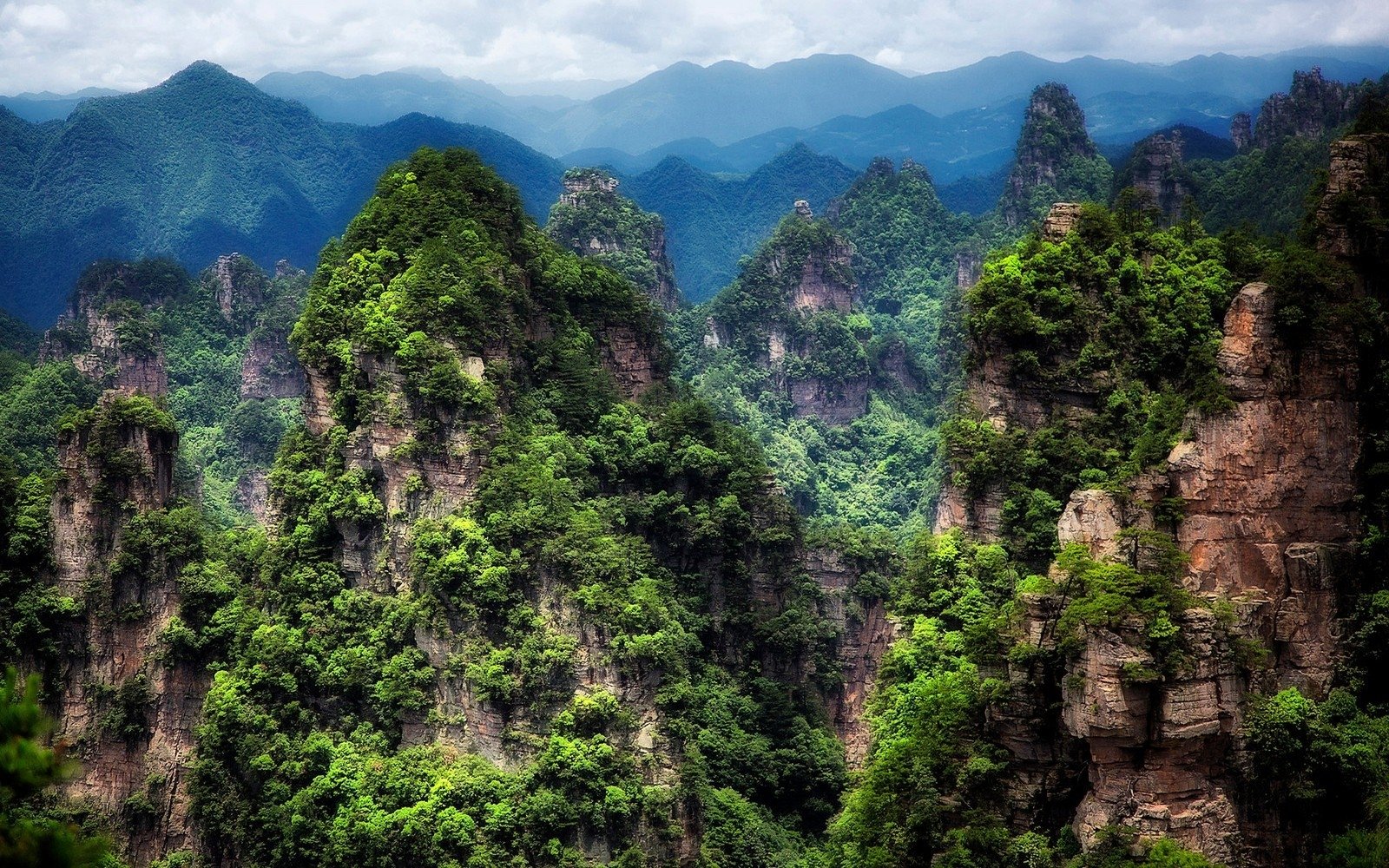 Zhangjiajie National Forest Park China Wallpaper And Background