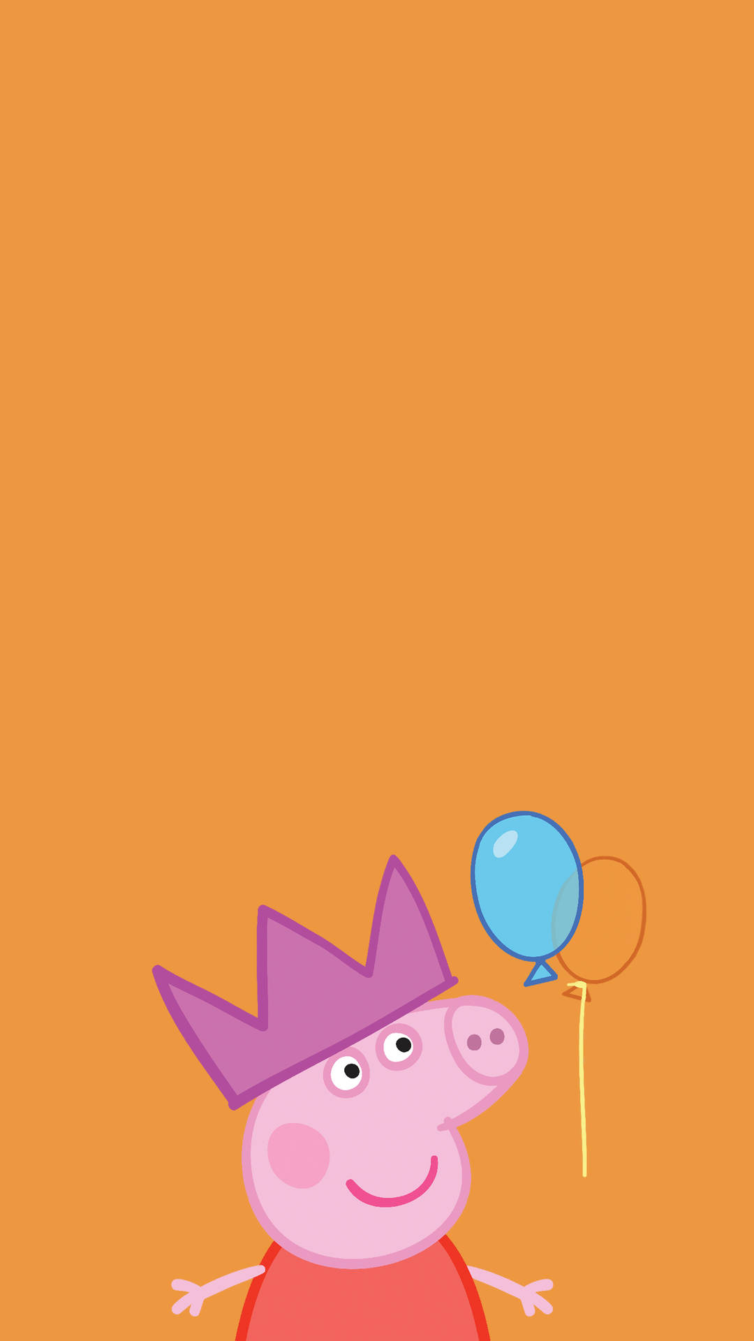 Peppa Pig Phone Balloons Crown Ywhejotdqxhkt094 Wallpaper