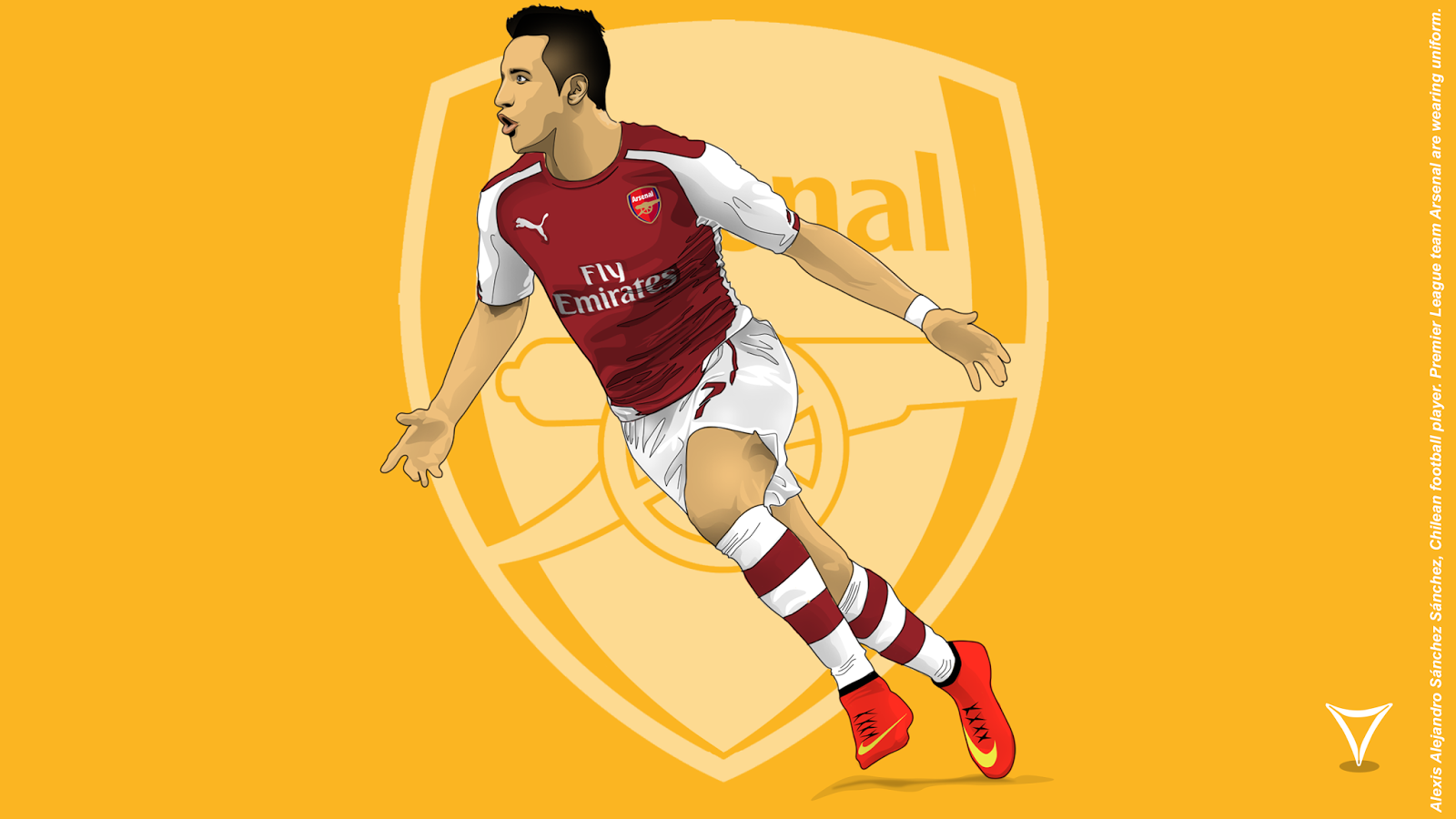 Arsenal Wallpaper Sanchez