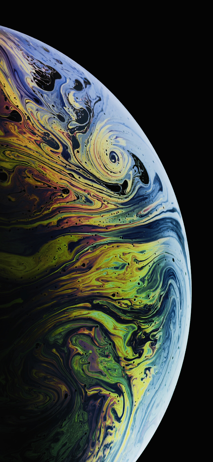 iPhone Xs Max Earth Wallpaper On