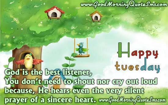 Tuesday Good Morning Message Happy Quotes Wishes Sms