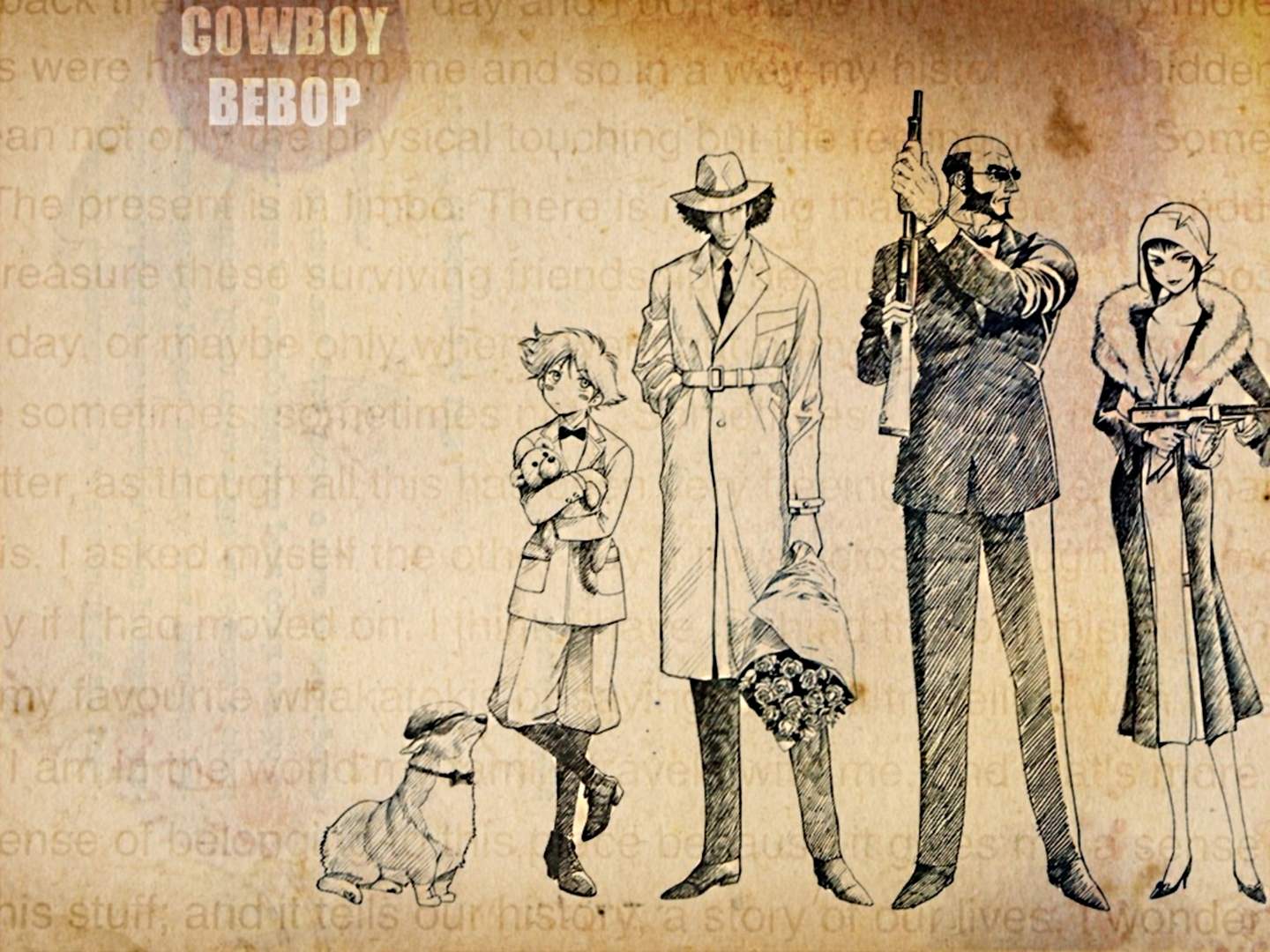  Cowboy Bebop anime wallpaper titled Cowboy Bebop Group Wallpaper