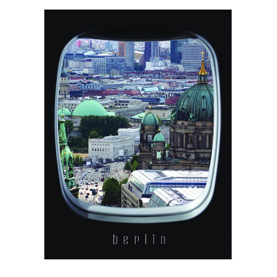 Awv24 Airplane Window Over Berlin
