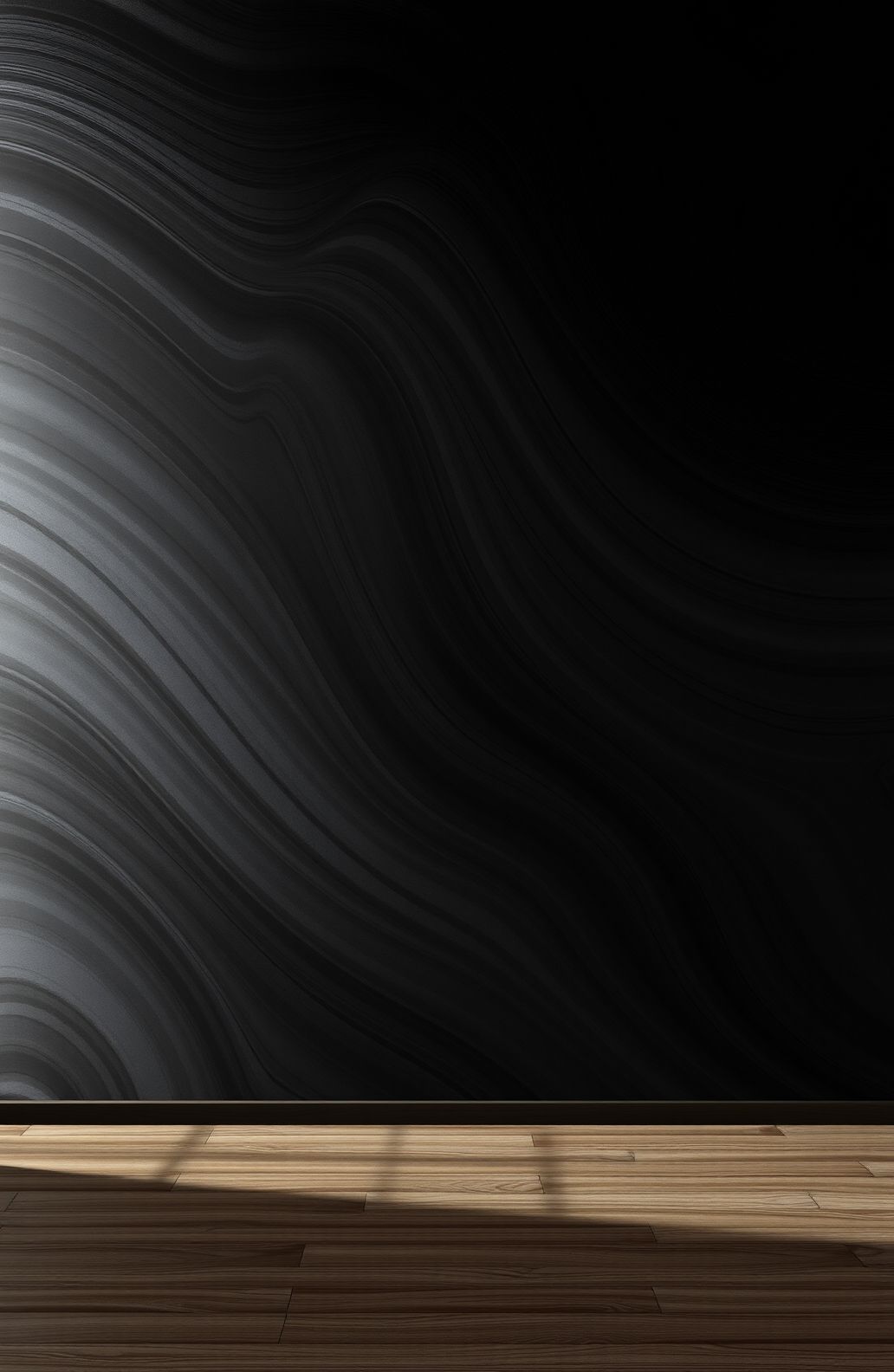 Glossy Black Wallpaper