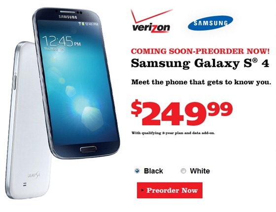Iappsofts Samsung Galaxy S4 Cdma For Verizon Wireless Specs Html