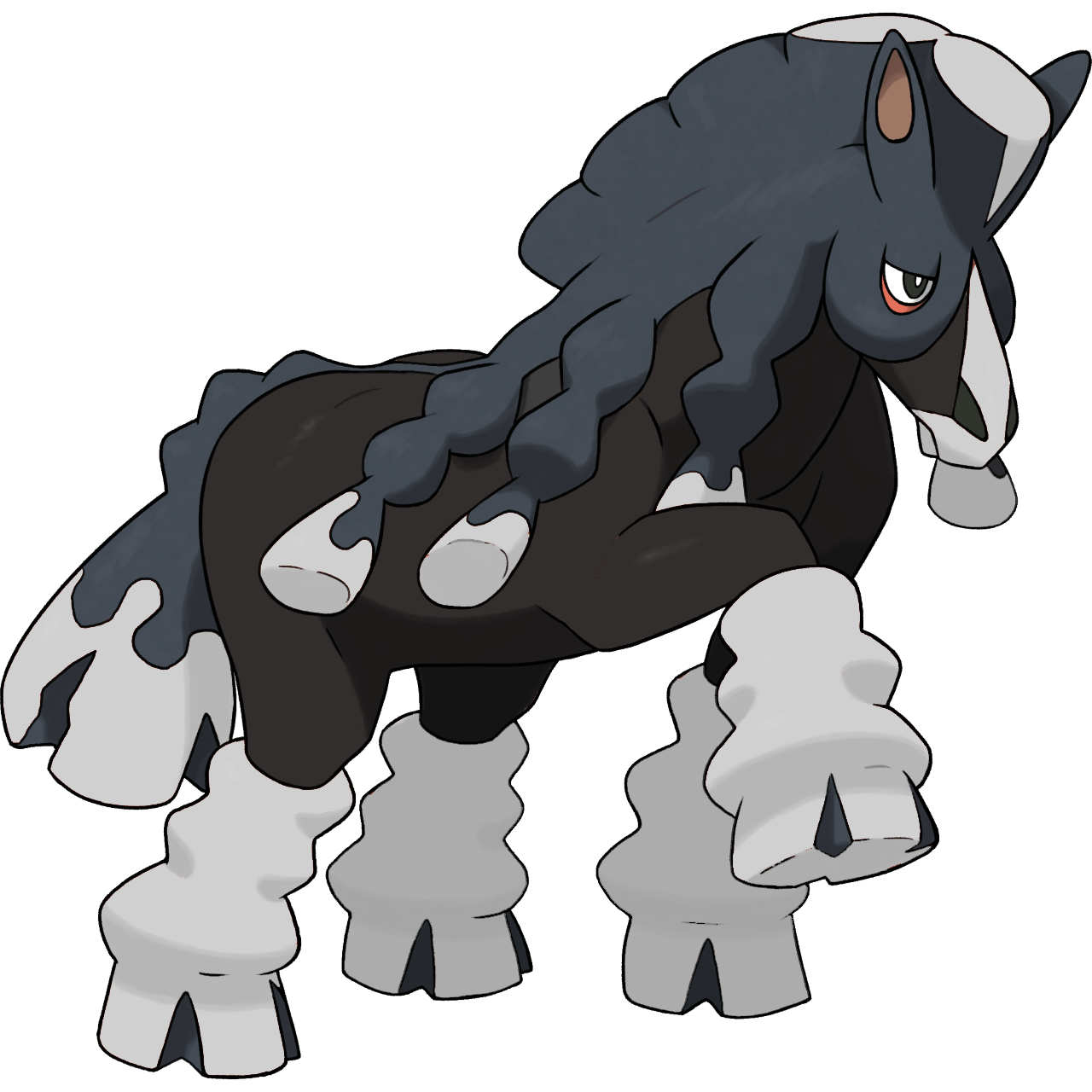 Mudsdale Pokemon Clip Transparent Wallpaper