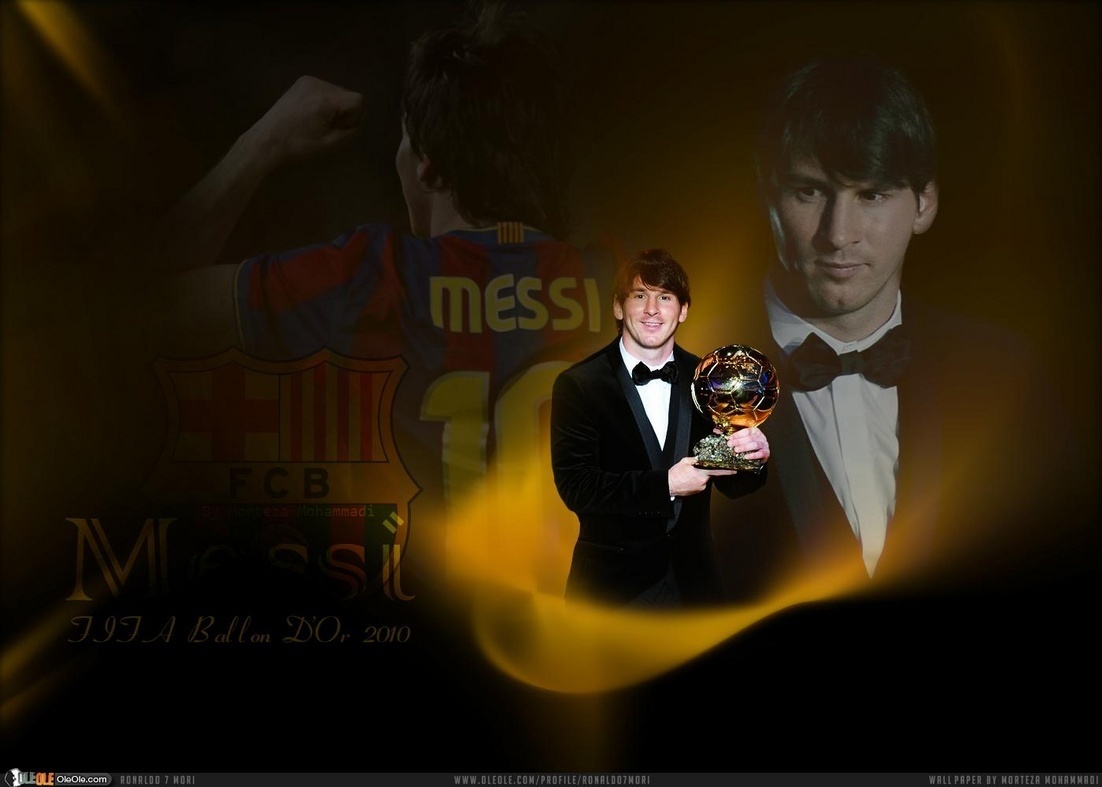 Lionel Messi Fifa Ballon D Or Wallpaper
