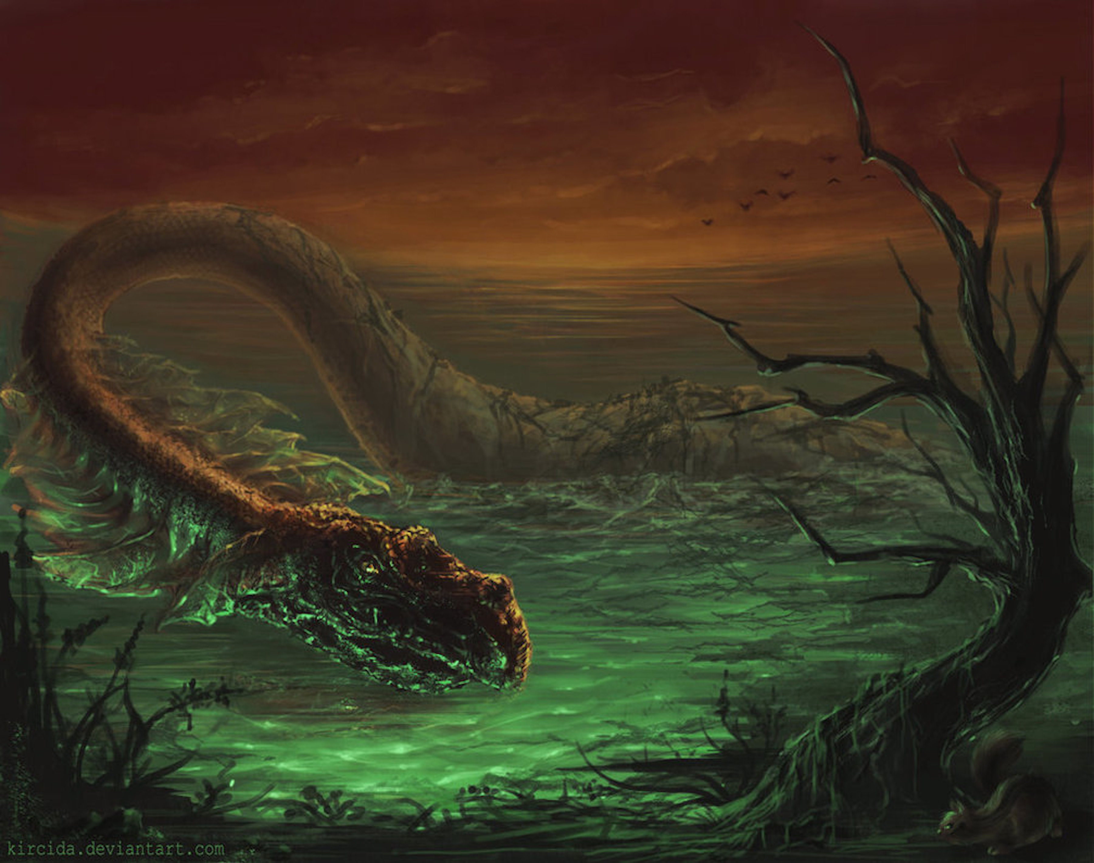 Loch Ness Monster Wallpaper HD S