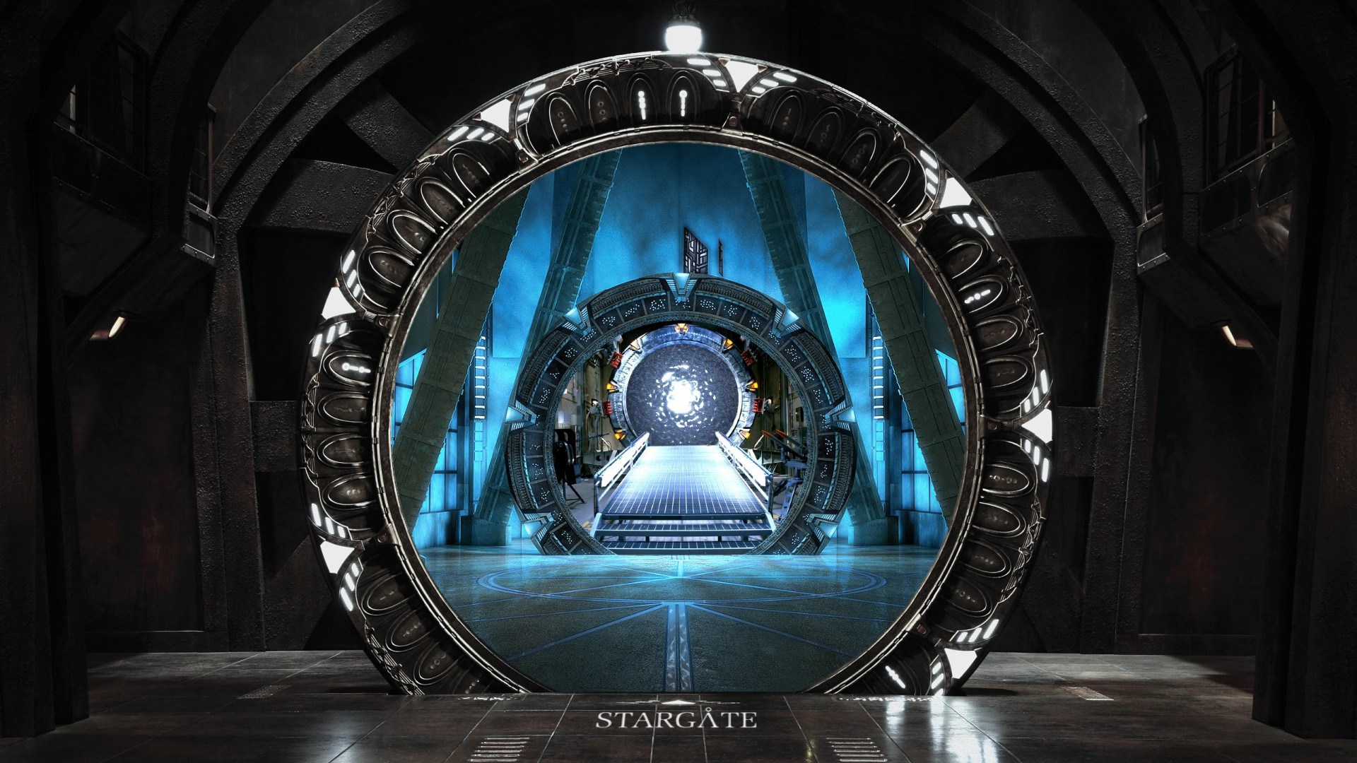 Triple Gate Wallpaper Stargate
