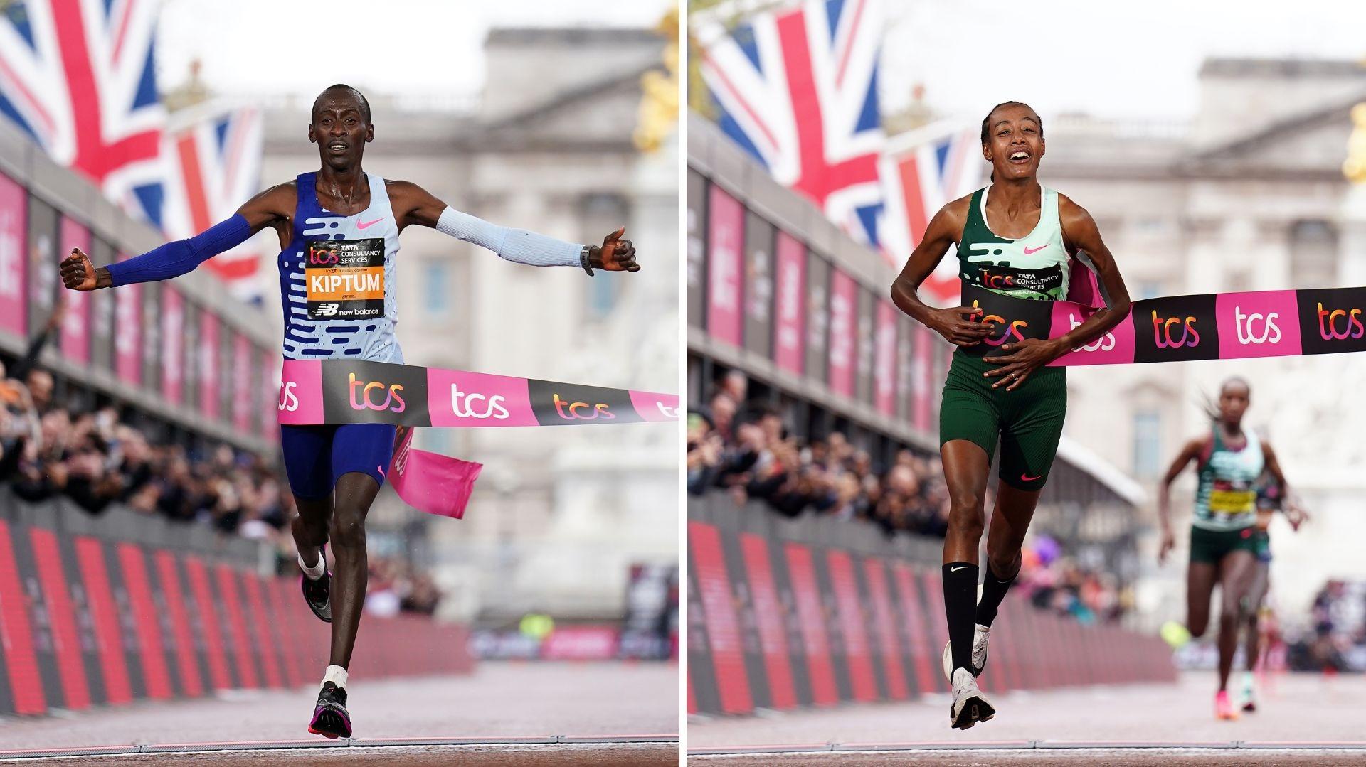 London Marathon Mo Farah Bows Out As Kenyan Athlete Kelvin
