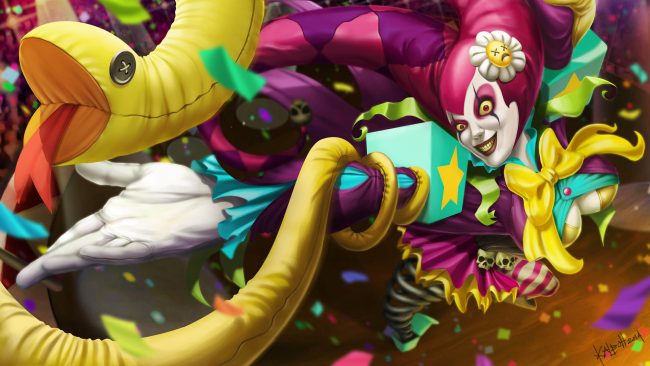 Clown Zyra League Of Legends Wallpaper HD