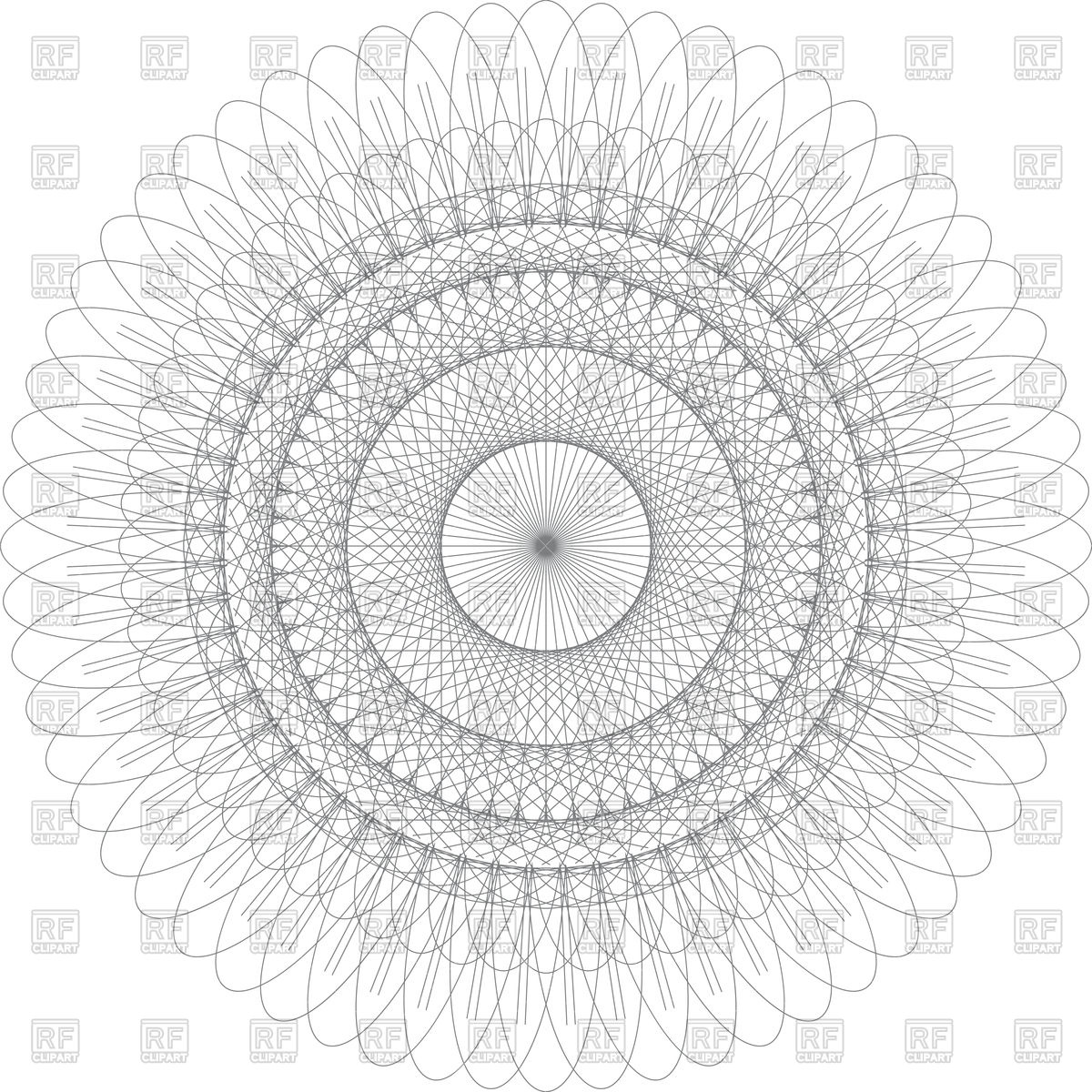 Guilloche Rosette Background Vector Image Of Background Textures