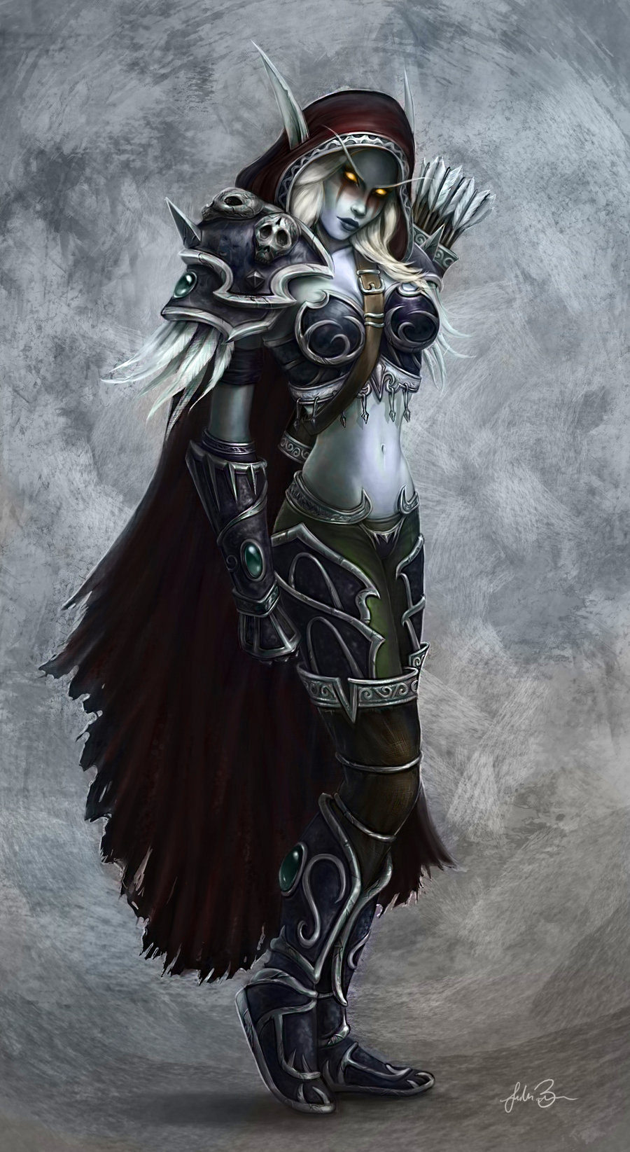 Lady Sylvanas Windrunner From World Of Warcraft Minecraft