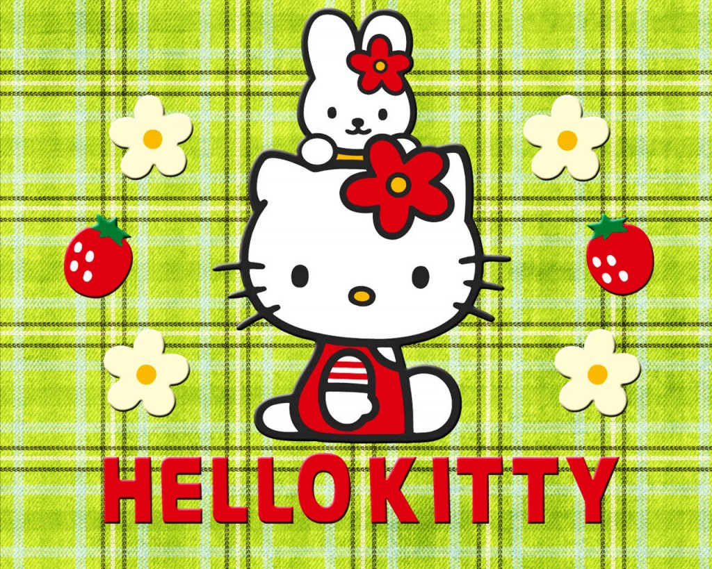 Hello Kitty Sanrio Pixels HD Desktop Background Wallpaper