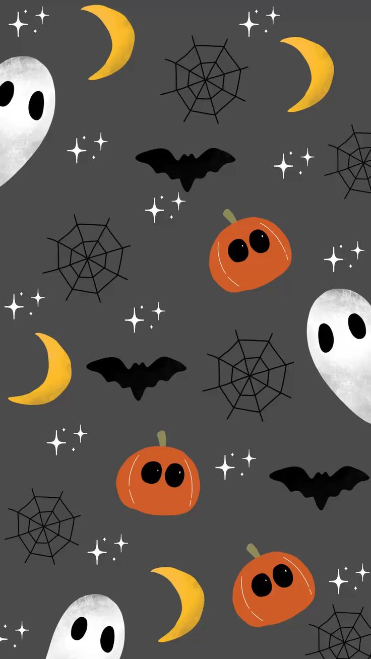 Cute Halloween iPhone Wallpaper In