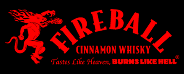 Fireball Whiskey Logo 12 slab of ribs fries 620x250