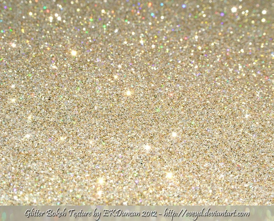 Bokeh Glitter Gold 5 Texture Background by EveyD on