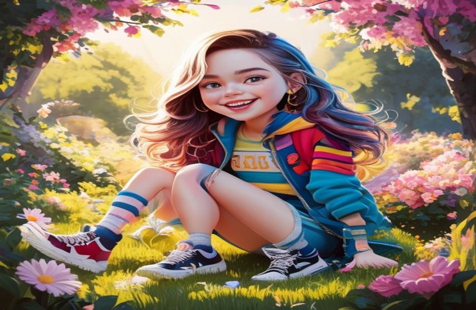 Cute Teen Girl Wallpaper