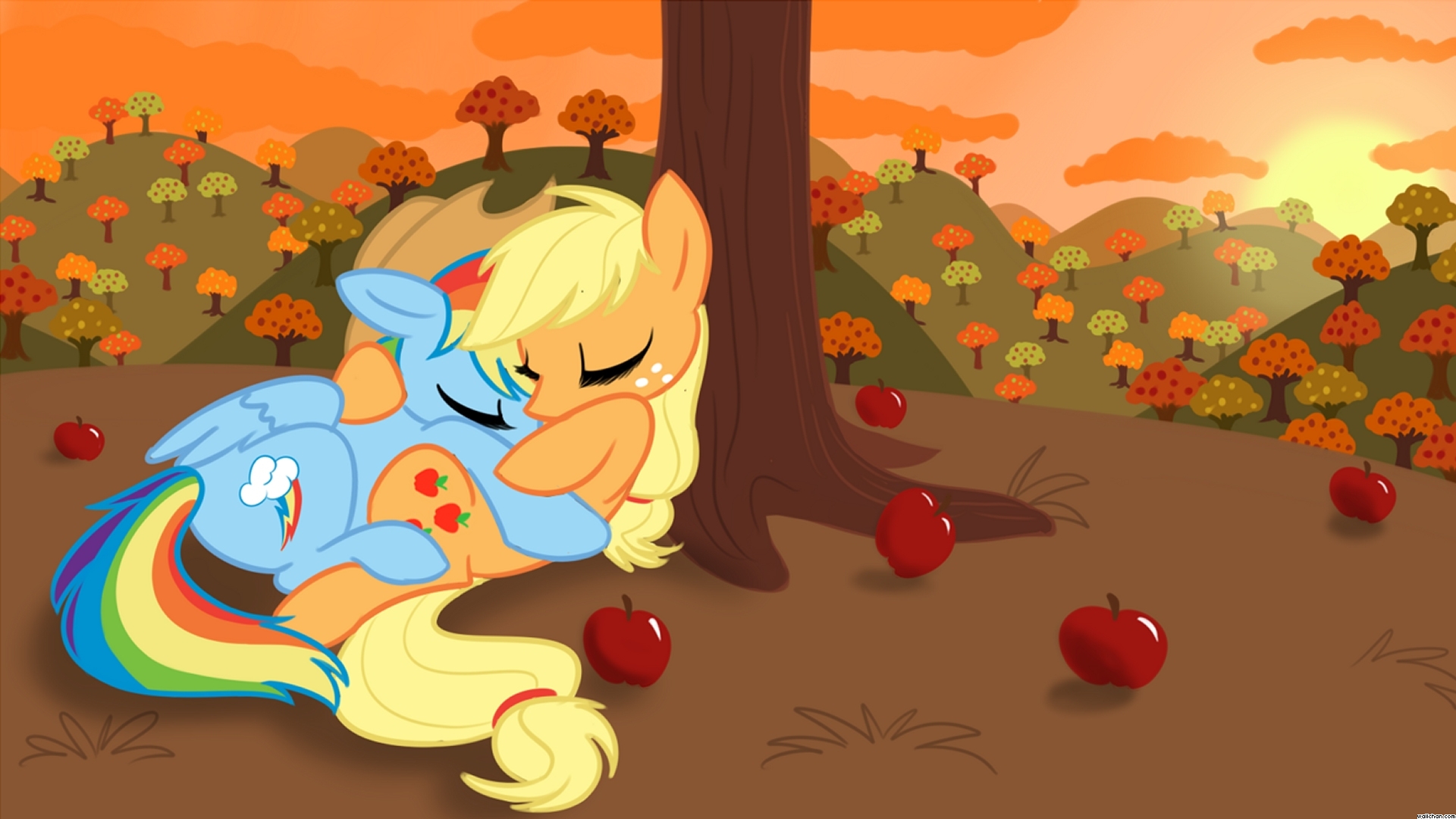 My Little Pony Friendship Is Magic Rainbow Dash And Applejack