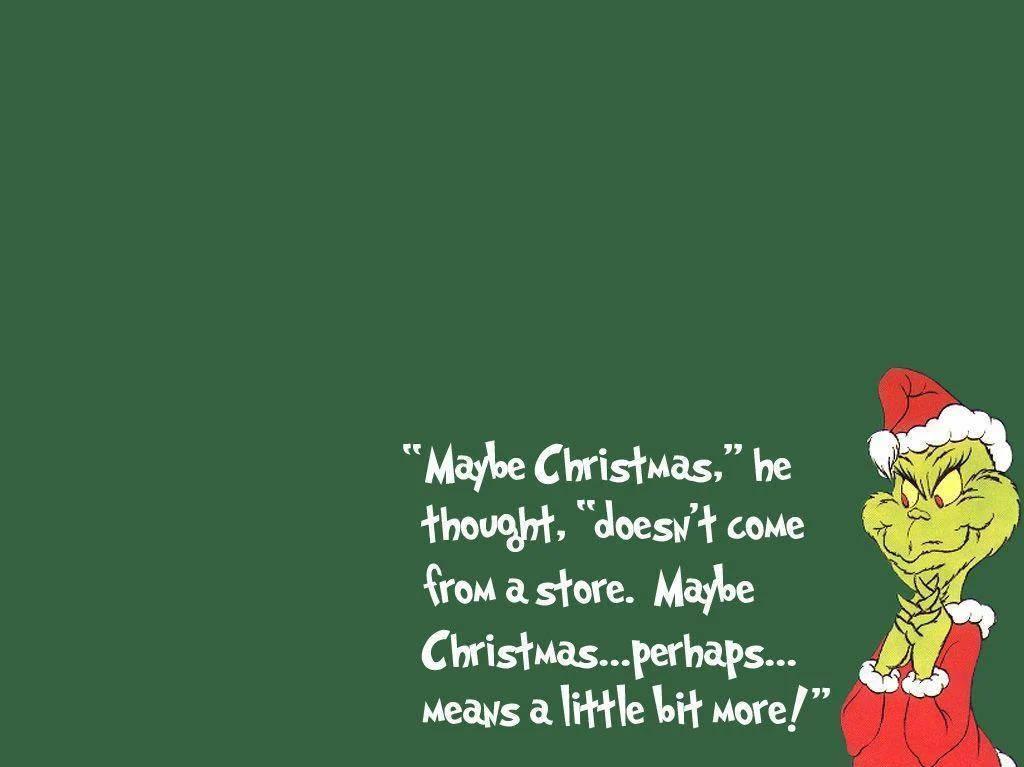 Download The Grinch Quotes Wallpaper