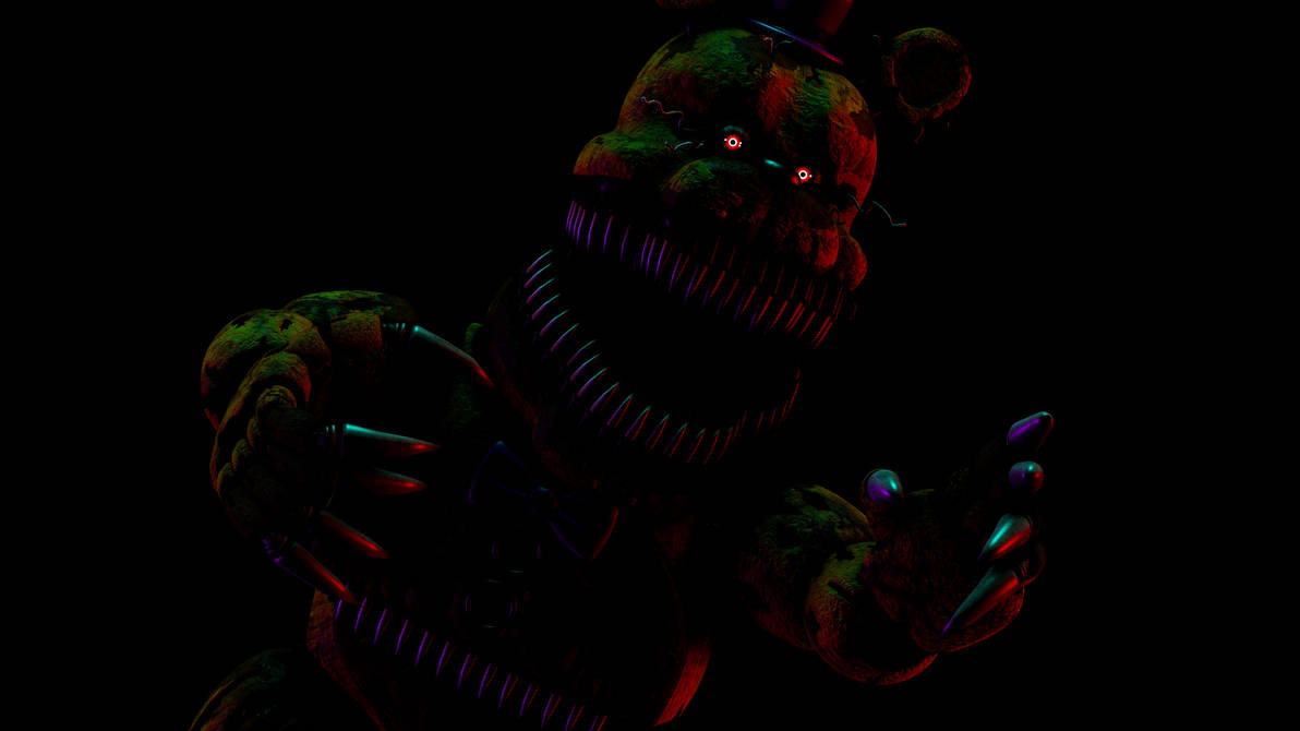 Pesadelo Fredbear papel de parede HD