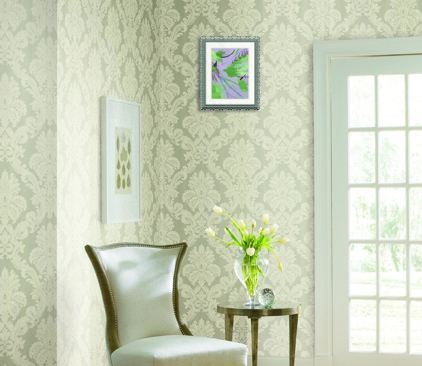 Green Wallpaper Designs For Living Room 3d House