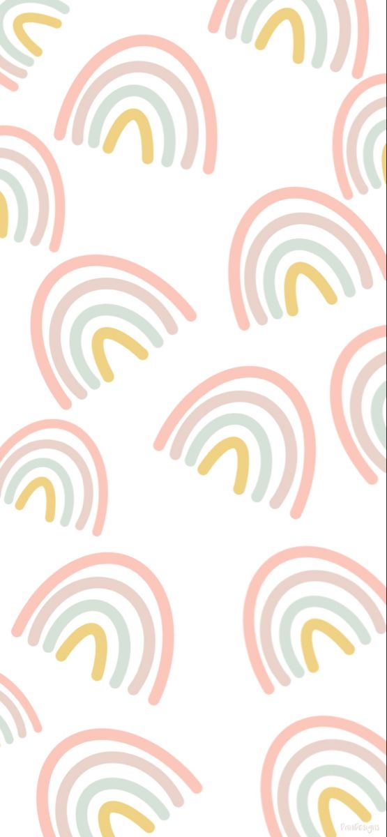 Pastel Rainbow iPhone Wallpaper