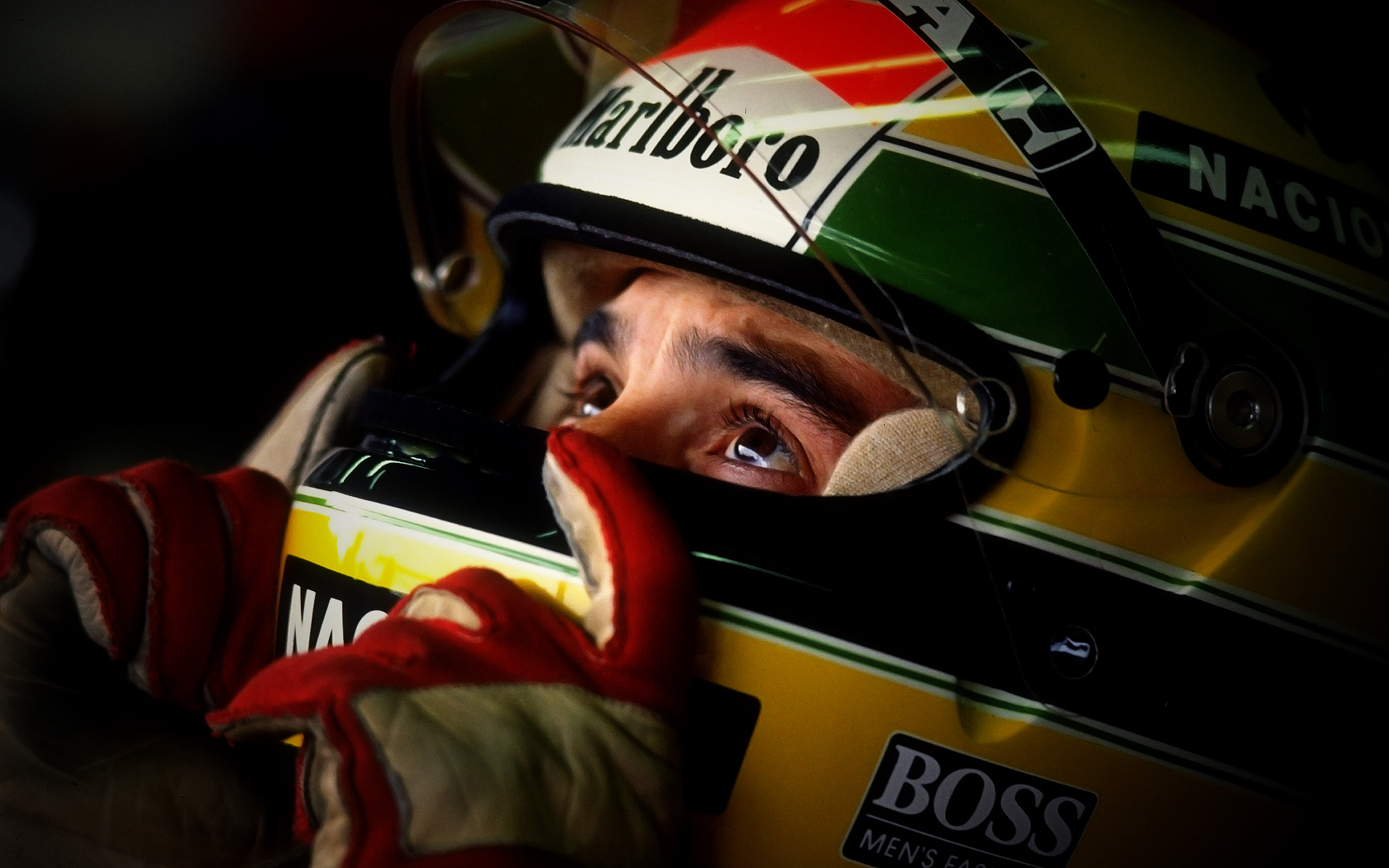 Ayrton Senna Wallpaper 3 by JohnnySlowhand on