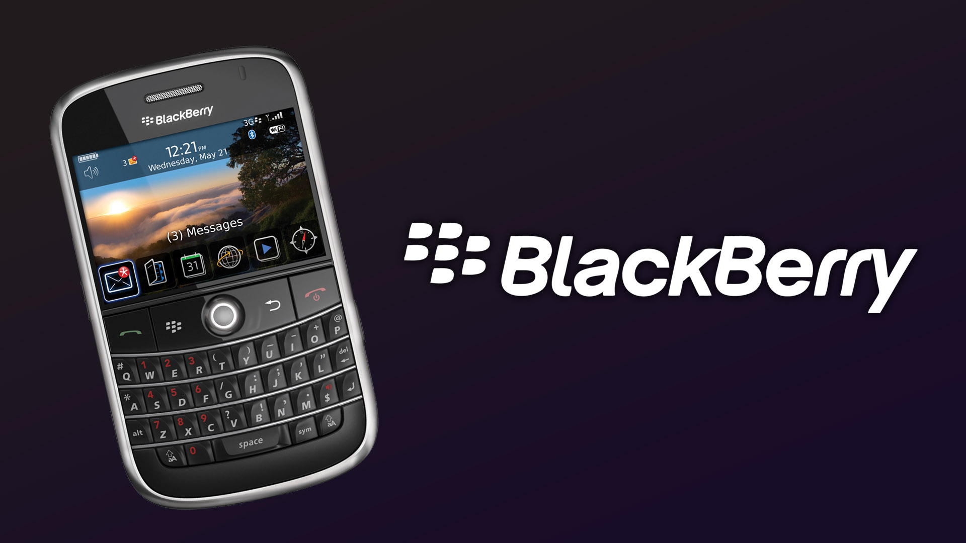 Blackberry Bold HD Wallpaper Gadgets