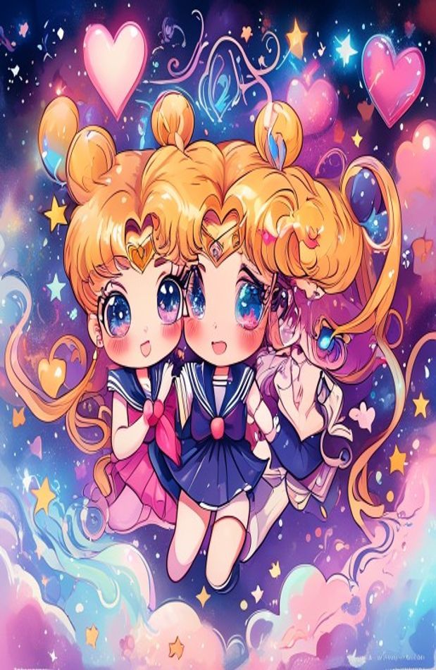 Kawaii Sailor Moon Wallpaper