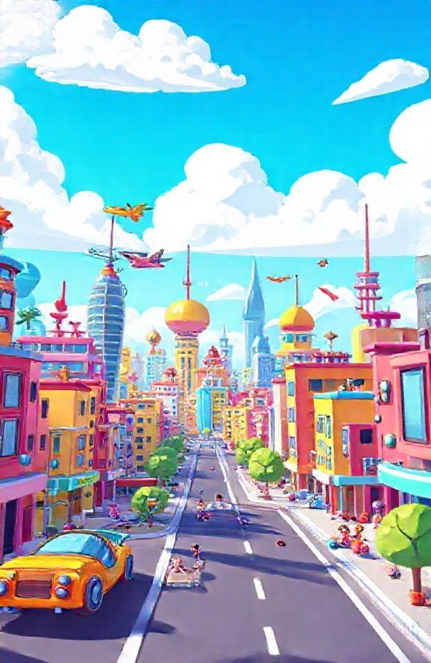 Cartoon HD Wallpaper 1080p