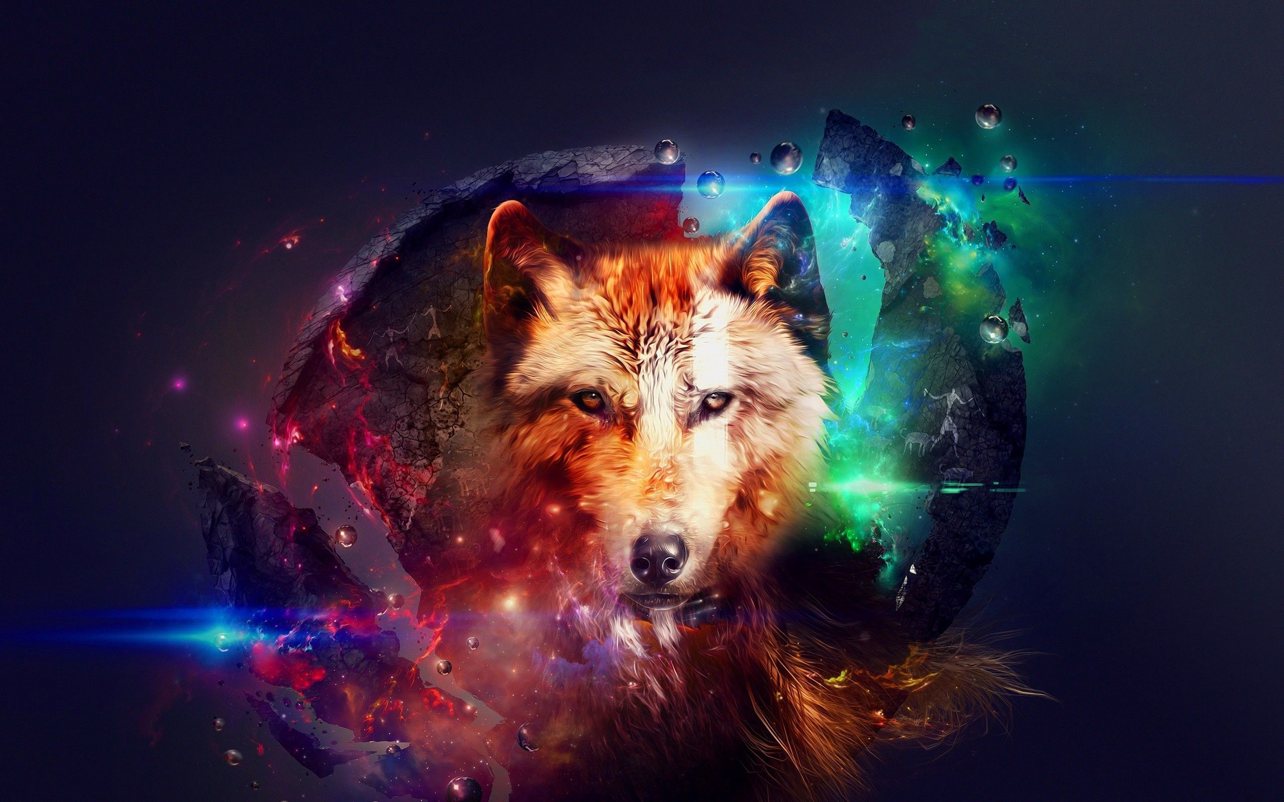 Wolf Aesthetic Wallpaper