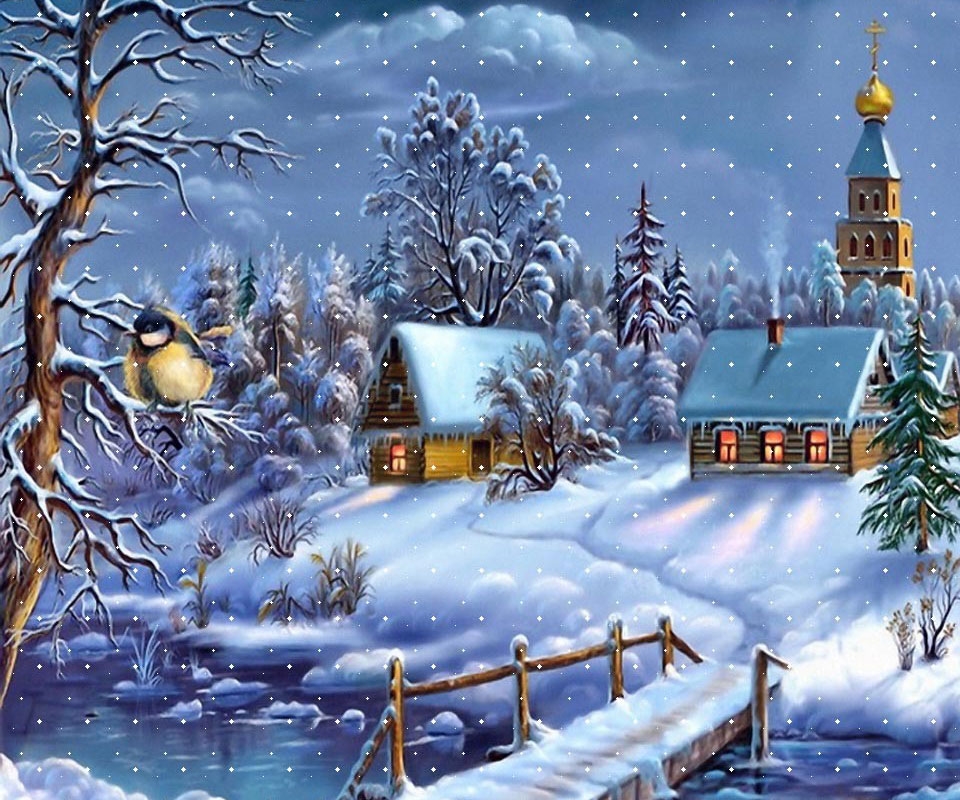 Christmas Snow Wallpaper Screensaver Pre Id