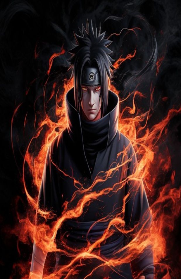 Itachi Amaterasu Wallpaper