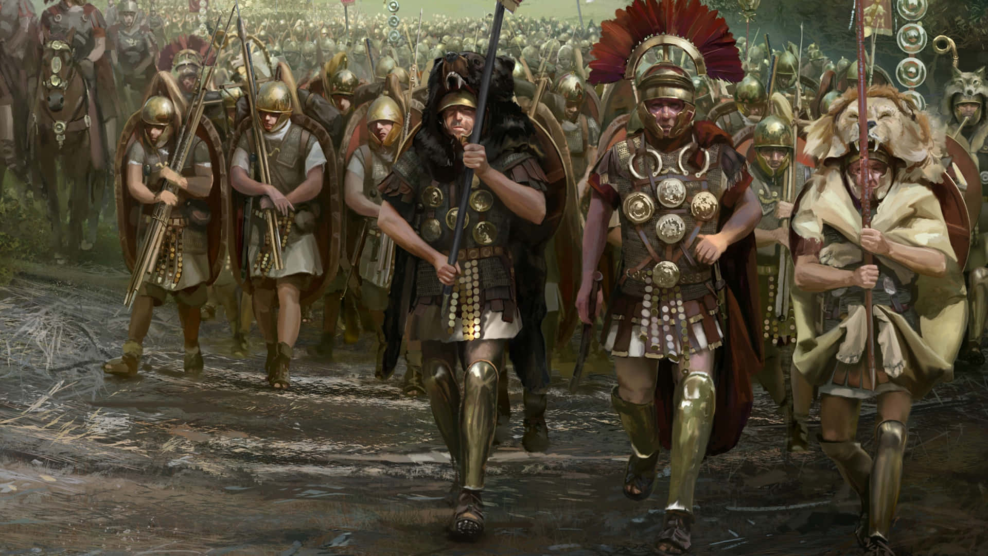 Total War Rome Background Wallpaper