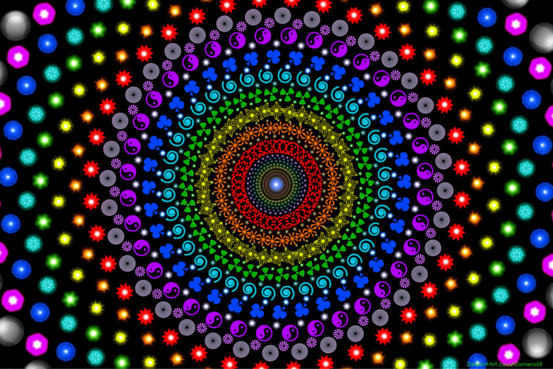 Psychedelic Wallpaper By Gamera68