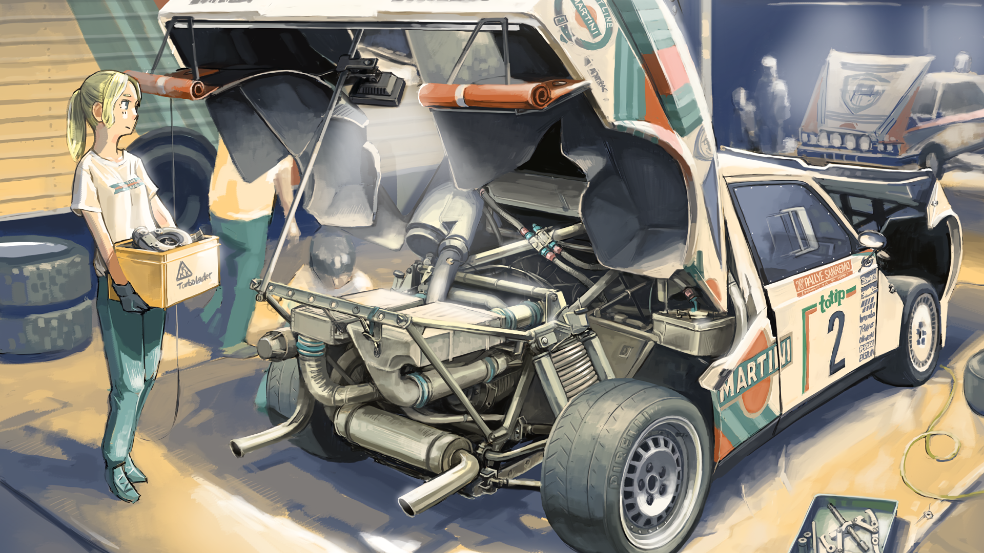JDM Anime Paint Car ITASHA Model TOYOTA SUPRA 1:64 Anime "NANOHA"  2×Cars Set | eBay