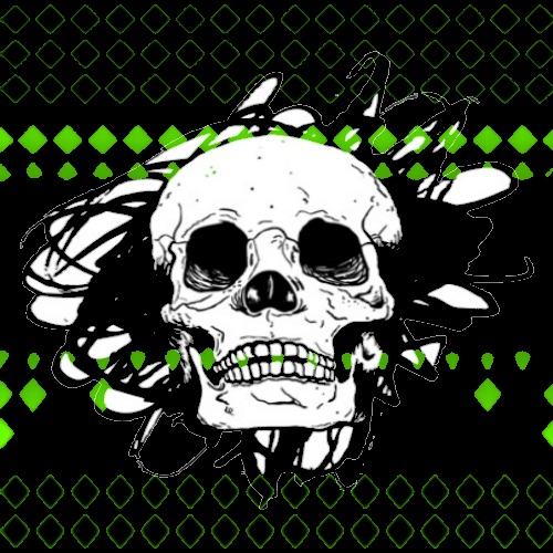 Skull Green Jpg Phone Wallpaper By Xxdp2010xx