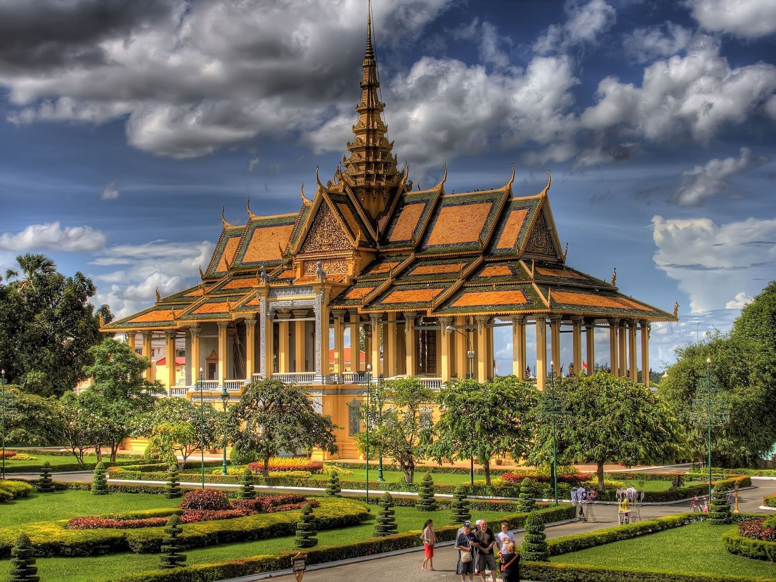 Cambodia Royal Palace Photo HD Wallpaper