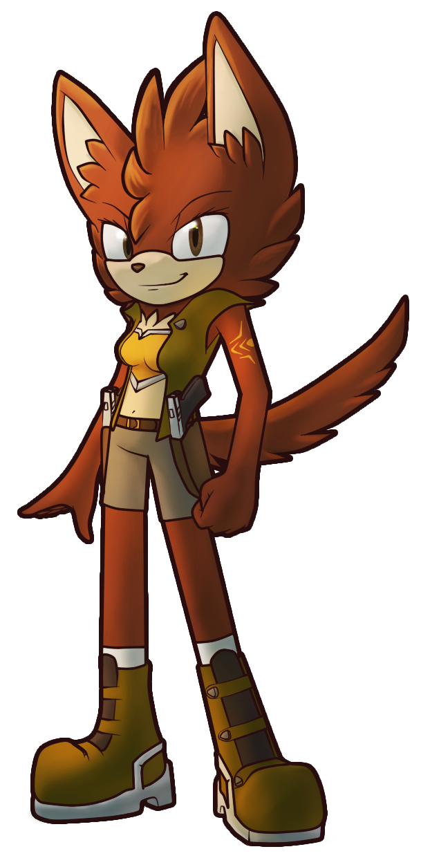 Cyra The Wolverine Original Sonic Characters