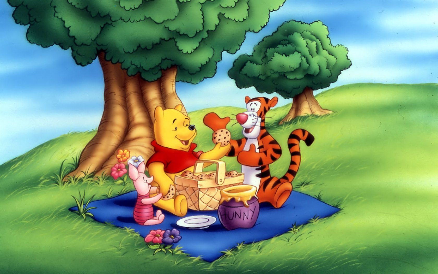 Bajkowe Winnie The Pooh Kubus Puchatek I Przyjaciele Na Pikniku
