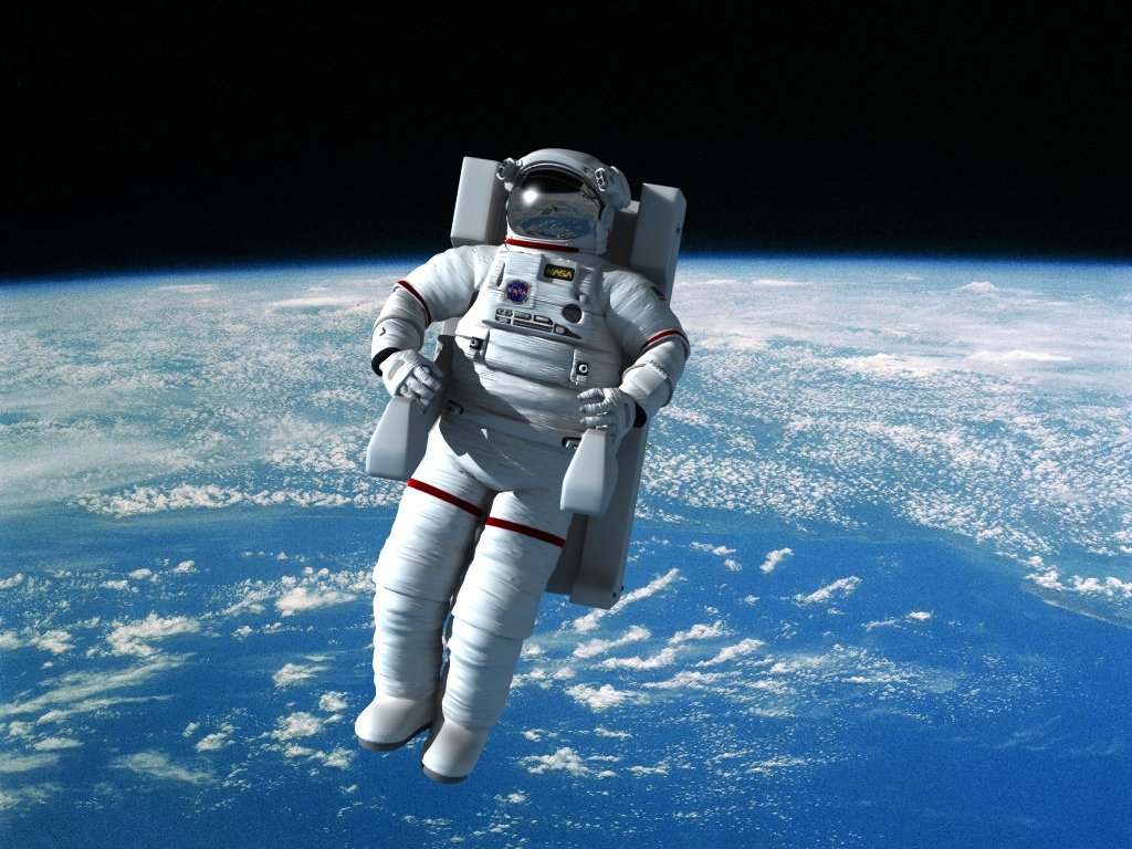 Astronaut Space 1024 x 768 Download Close