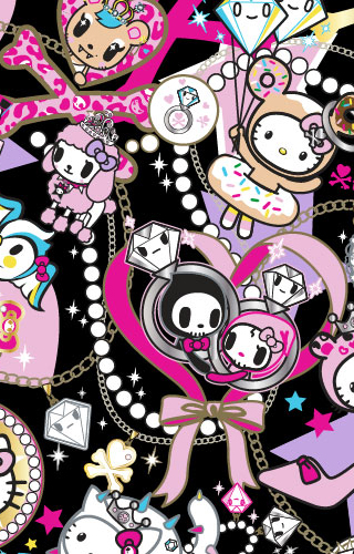 Tokidoki Adios Wallpaper X Hello Kitty iPhone