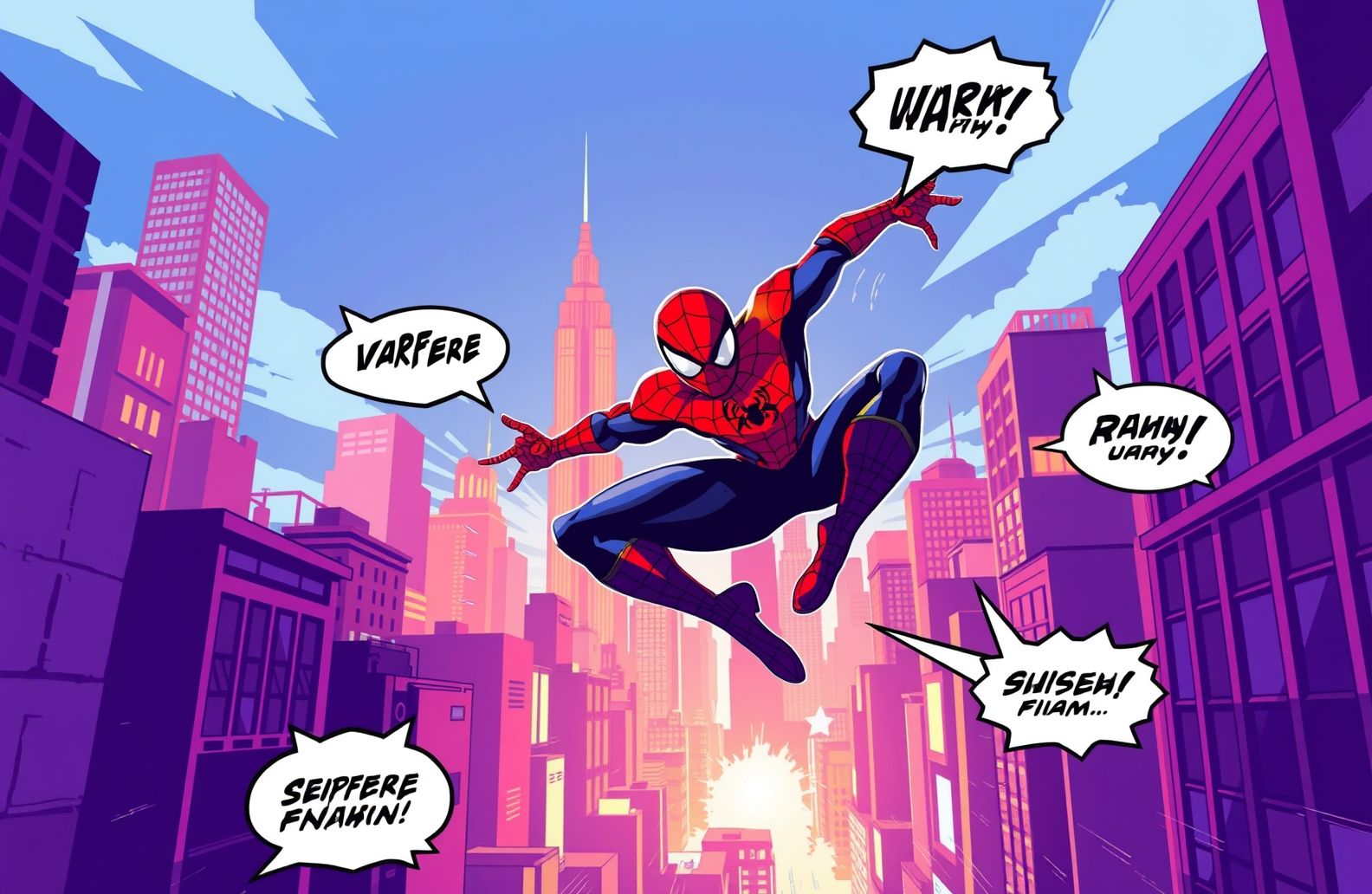 Spiderman Comic Wallpaper