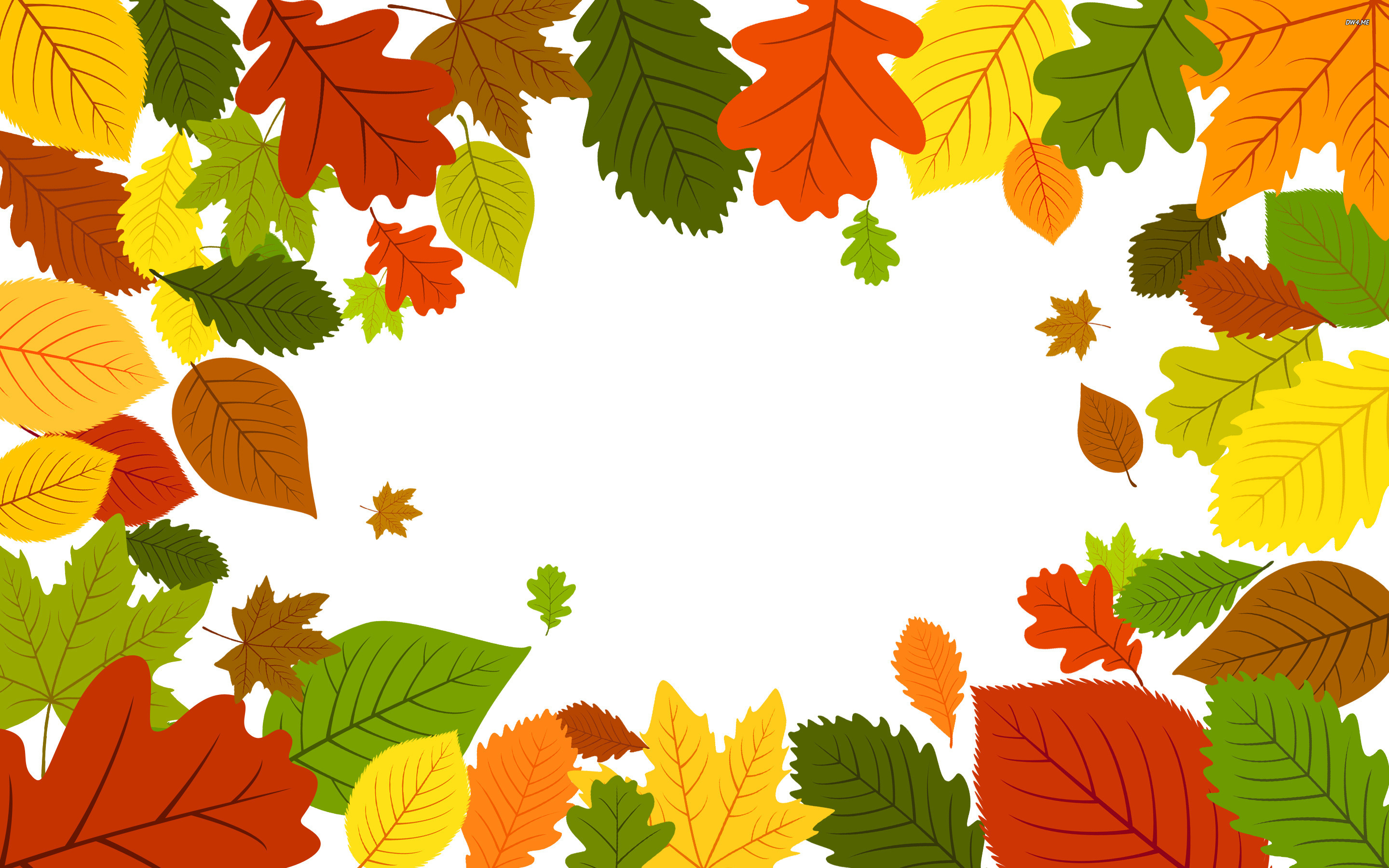Autumn leaves wallpaper   Vector wallpapers   1715