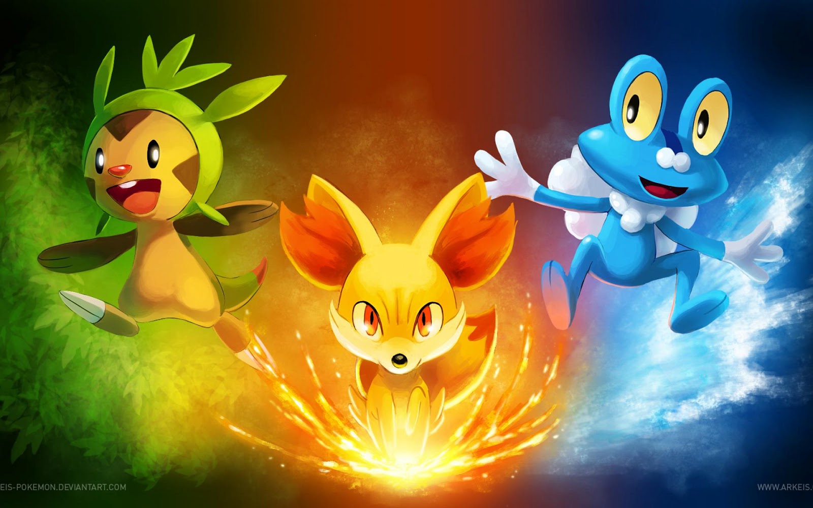 Wallpapers and Pictures Pokemon Pictures Awesome Starters Pokemon