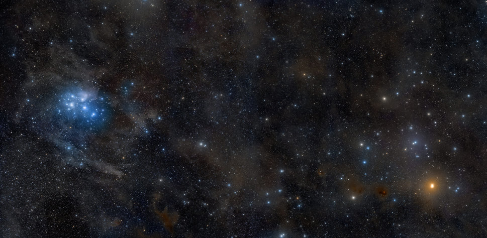 Pleiades The Hyades Constellation Taurus Stars Wallpaper