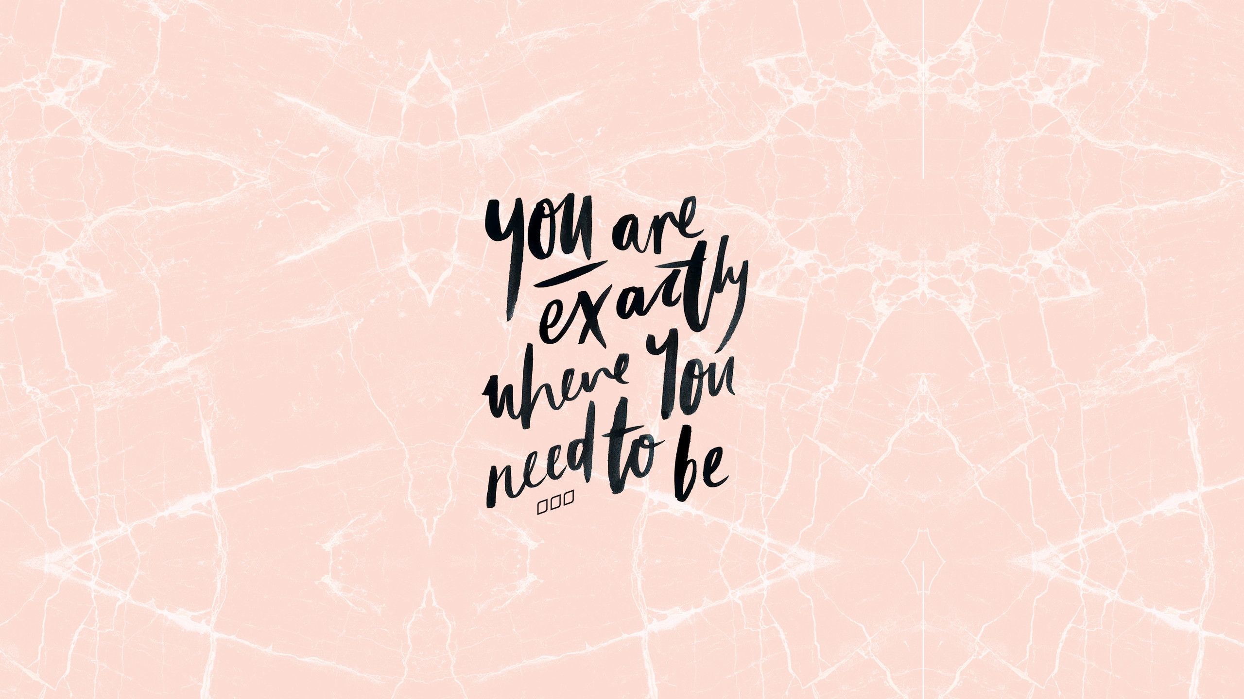 Girly Inspirational Desktop Wallpaper