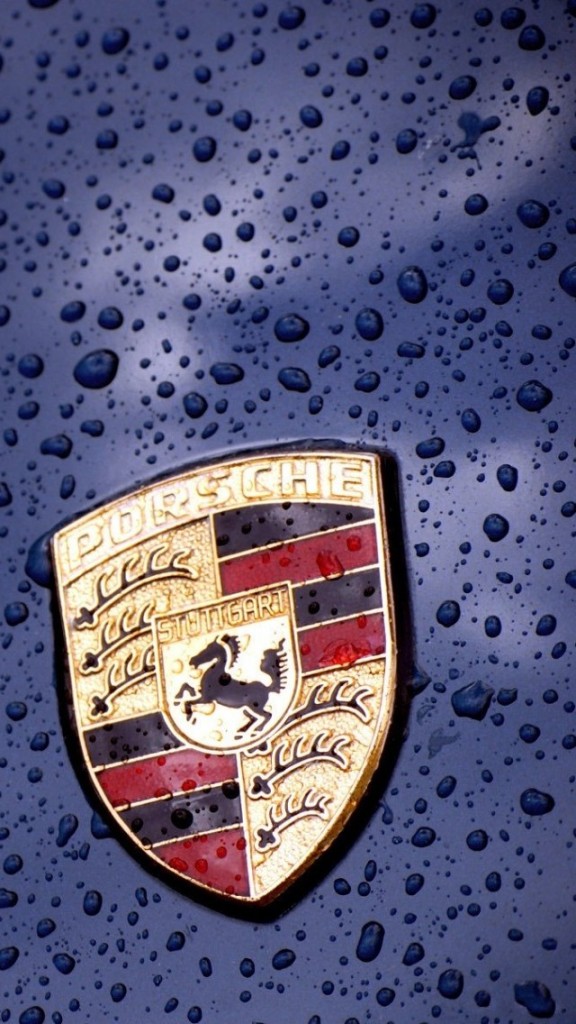 Porsche Logo Wallpaper   Free iPhone Wallpapers